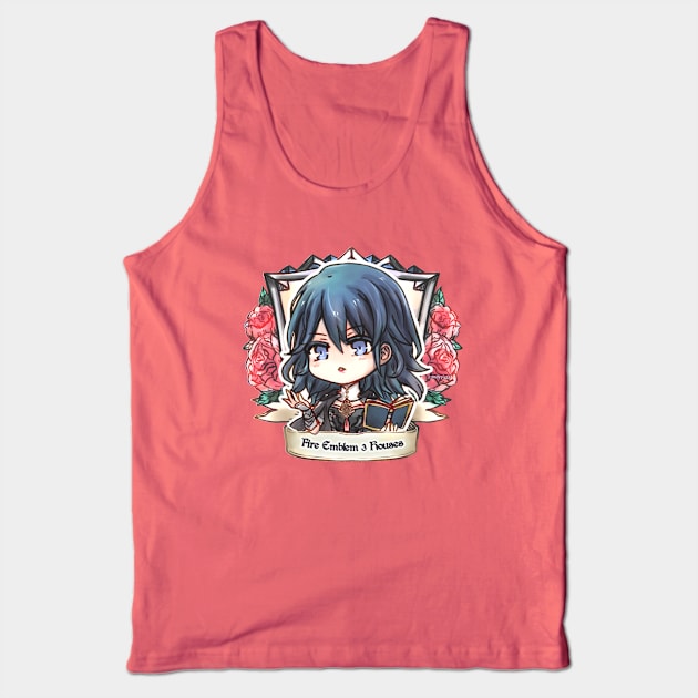 Professor Byleth (F) of Garreg Mach! Tank Top by candypiggy